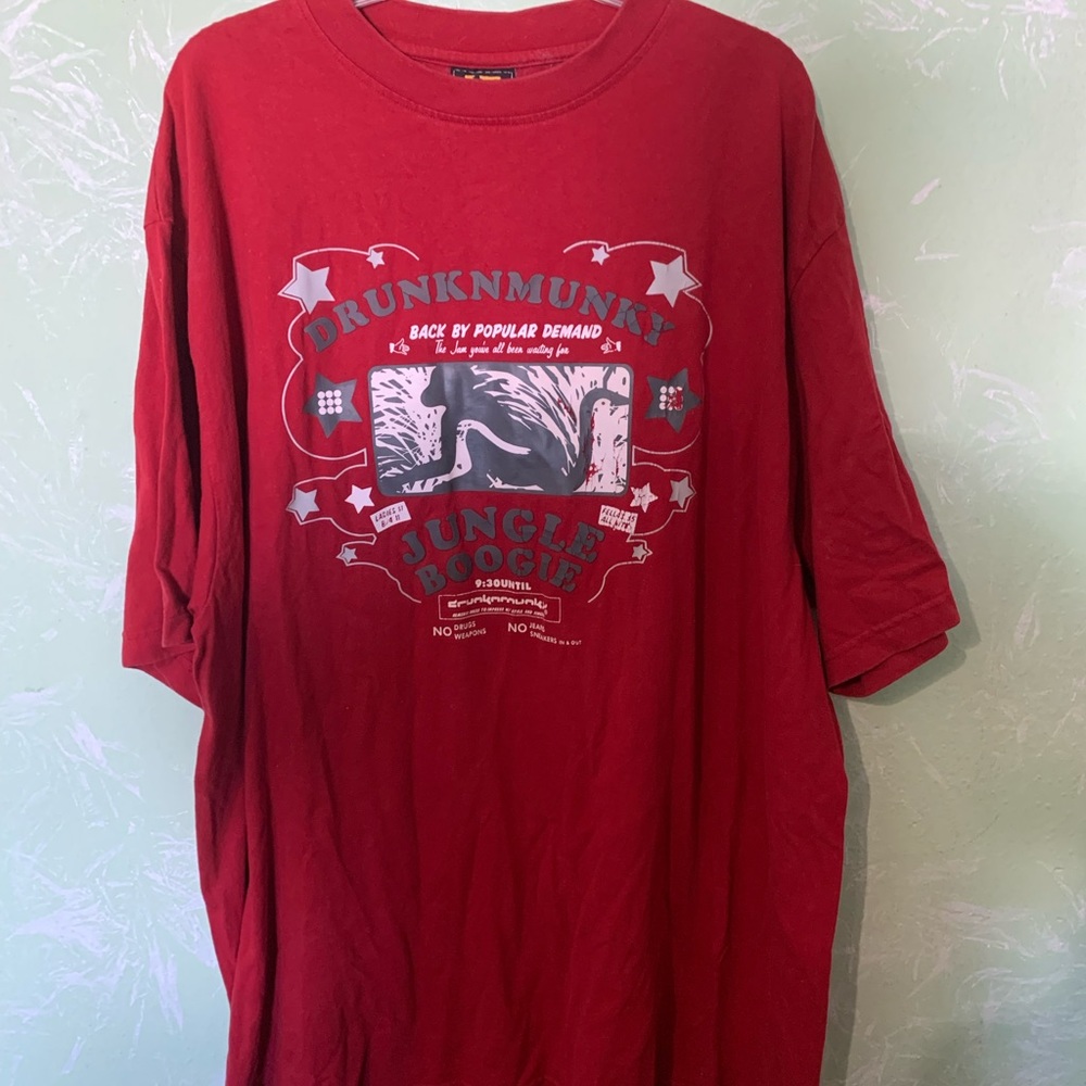 Drunk Munky tee shirt